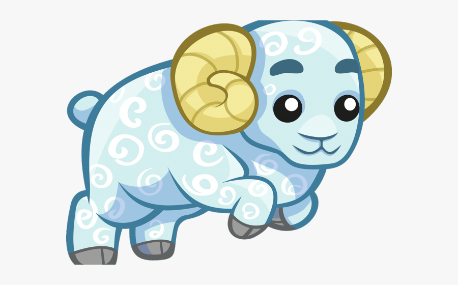 Transparent Lamb Clipart Png - Cute Drawings Of Rams, Transparent Clipart