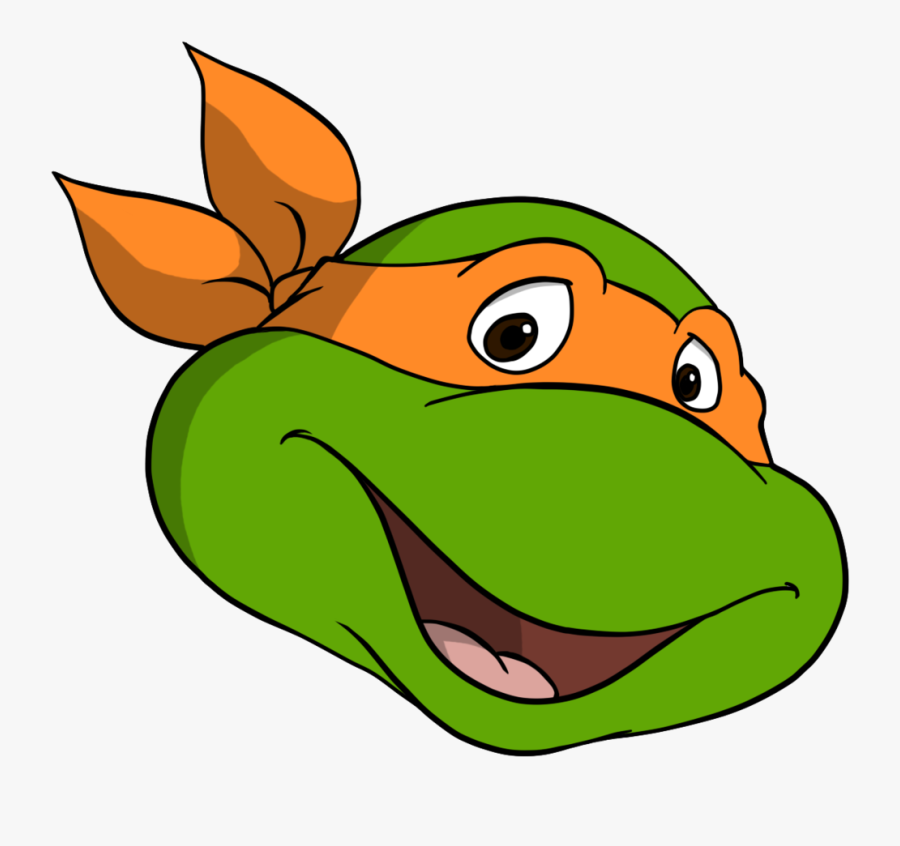 Ninja Turtles Clipart Mikey - Michelangelo Ninja Turtle Cartoon, Transparent Clipart