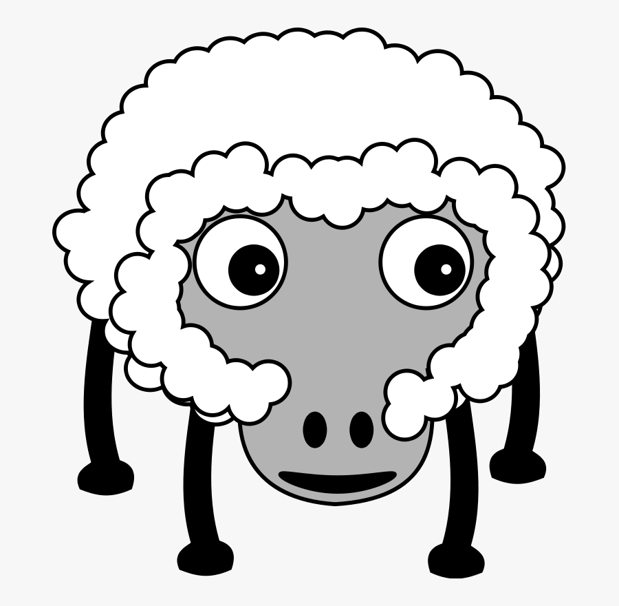 Lamb - Clipart - For - Kids - Sheep, Transparent Clipart