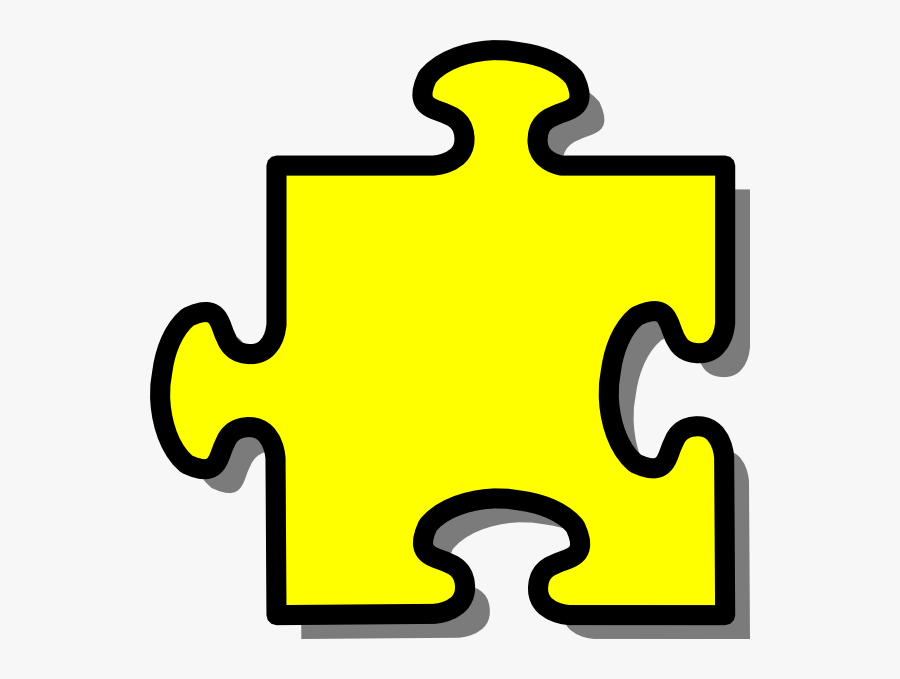 Two Puzzle Piece Drawing, Transparent Clipart
