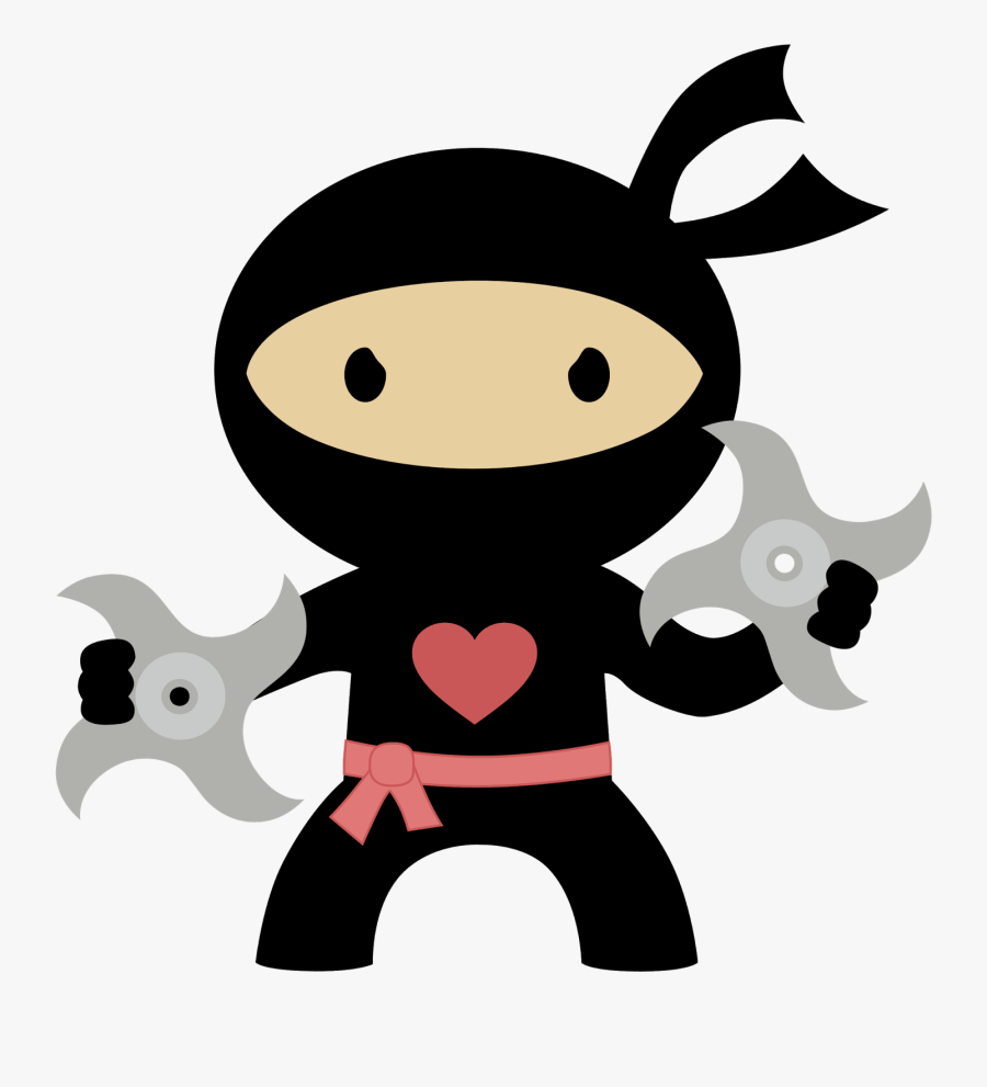 Free Ninja Birthday Invitations, Transparent Clipart
