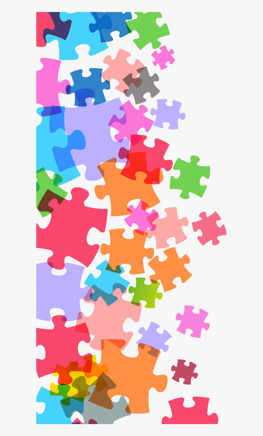 Jigsaw Png Transparent Free - Puzzle Pieces Transparent Background, Transparent Clipart