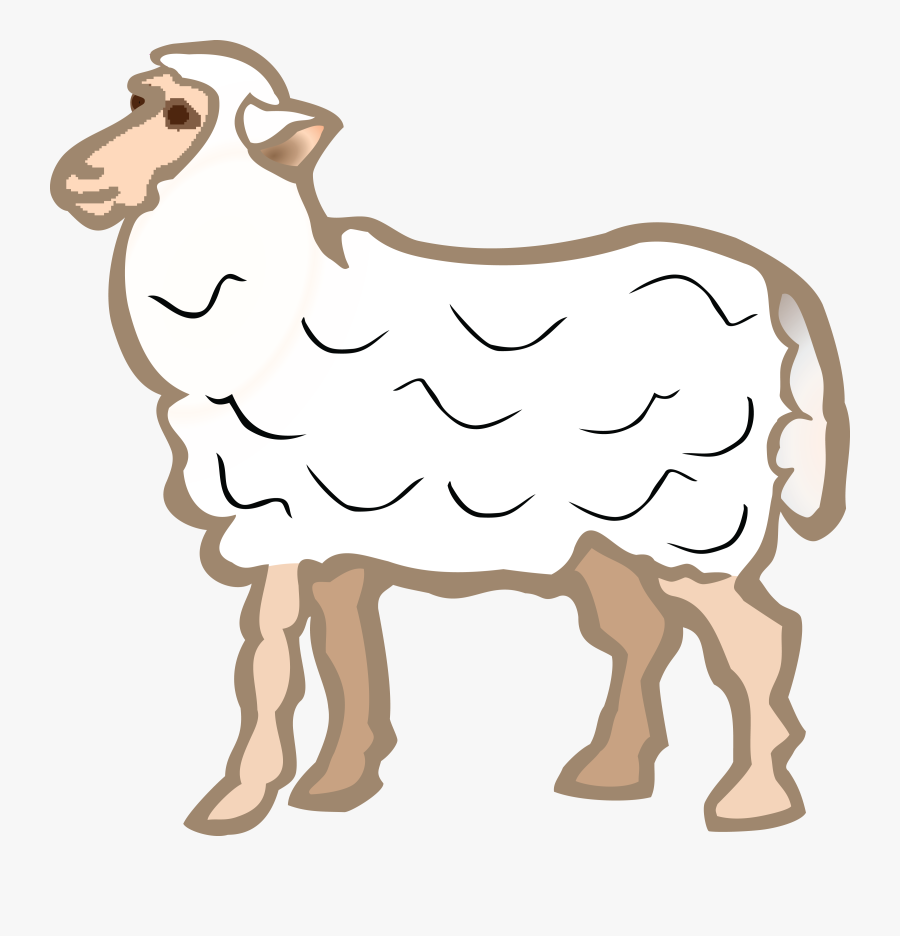 Free Clipart Of A Lamb - Vektor Domba Png, Transparent Clipart