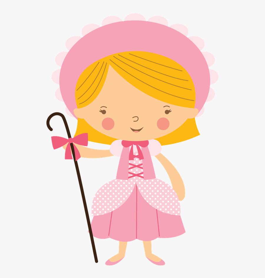 Mary Had A Little - Little Bo Peep Pink, Transparent Clipart