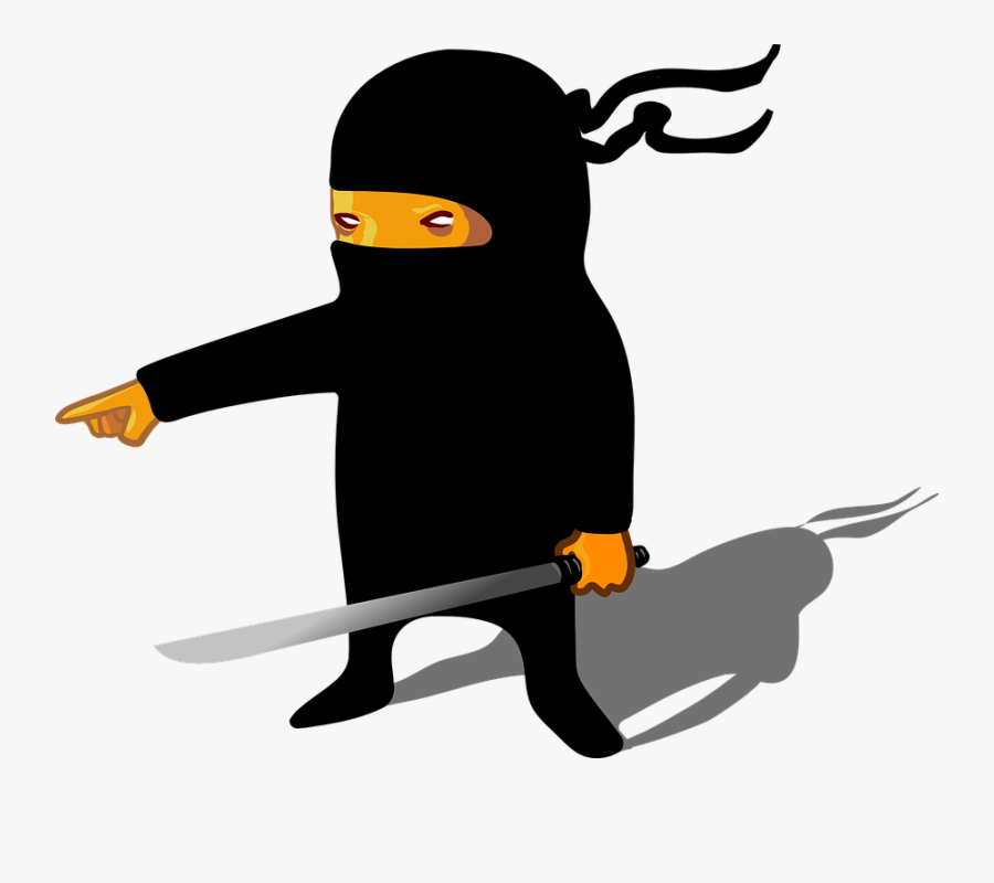 Ninja - Lxde Themes, Transparent Clipart