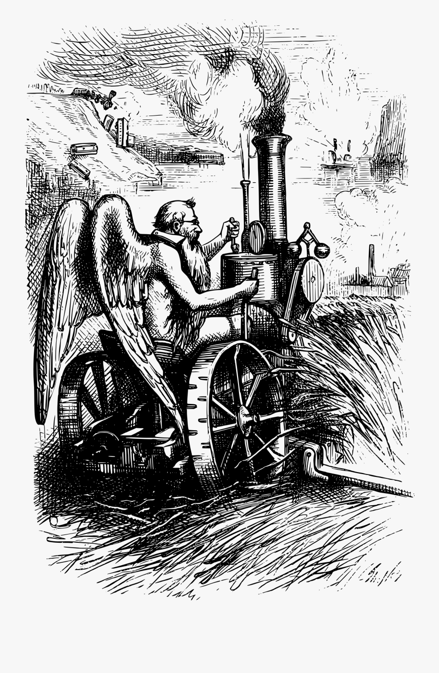 Lawn Mower Clipart Png Download - Illustration, Transparent Clipart