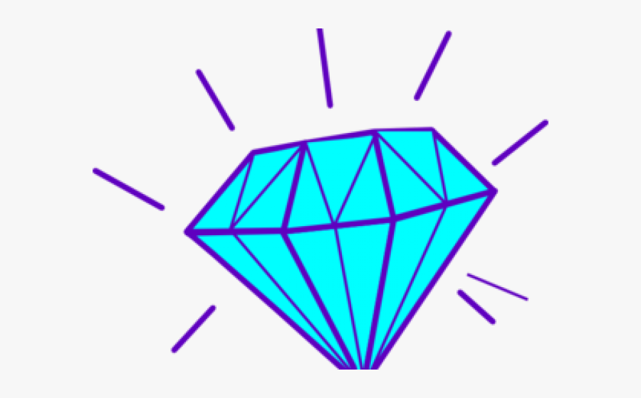 Diamond Clipart Vector - Mineral Clipart Black And White, Transparent Clipart