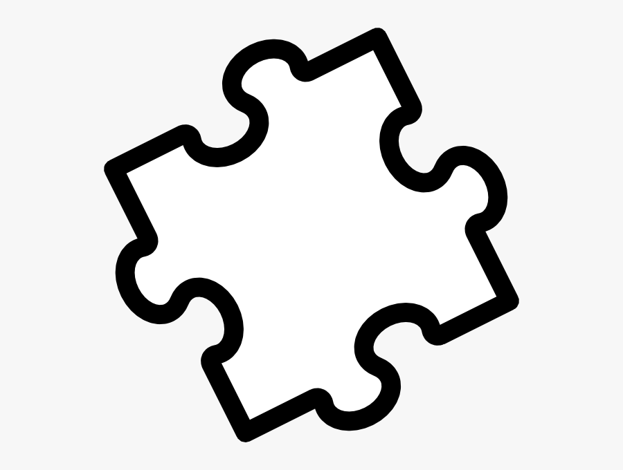 Autism Puzzle Piece Yellow, Transparent Clipart