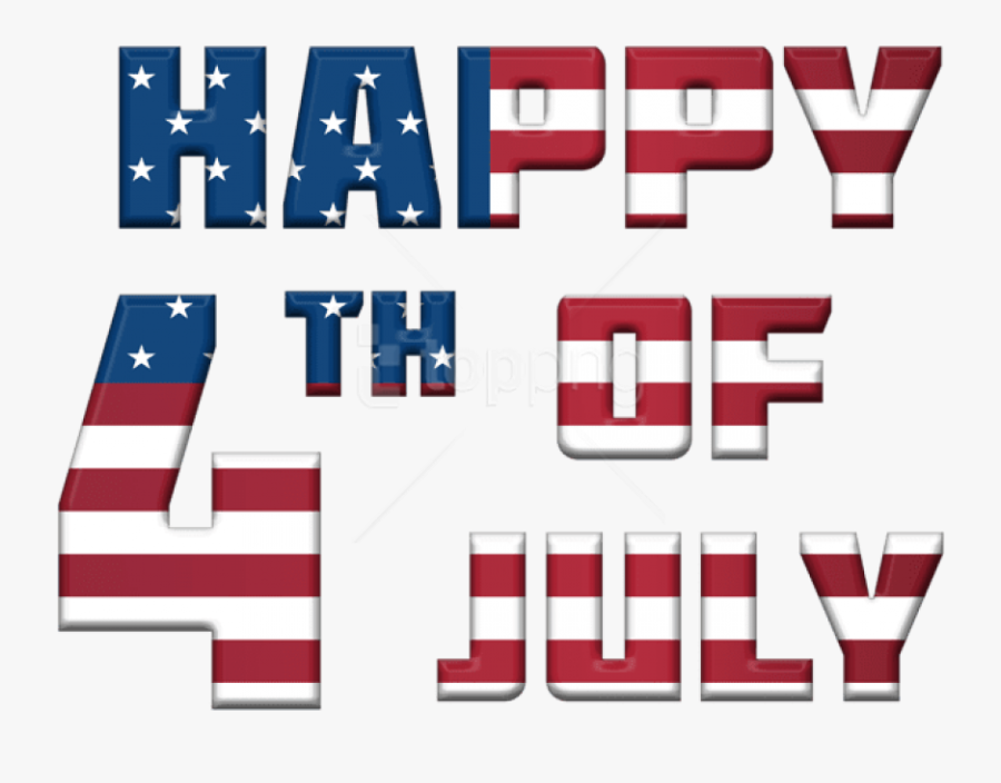 Happy 4th Of July Png, Transparent Clipart