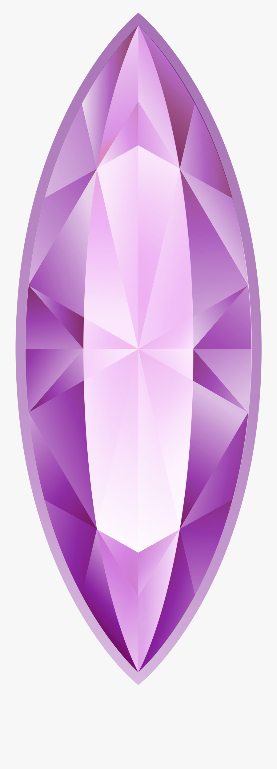Diamond Clipart Purple Diamond - Diamond, Transparent Clipart