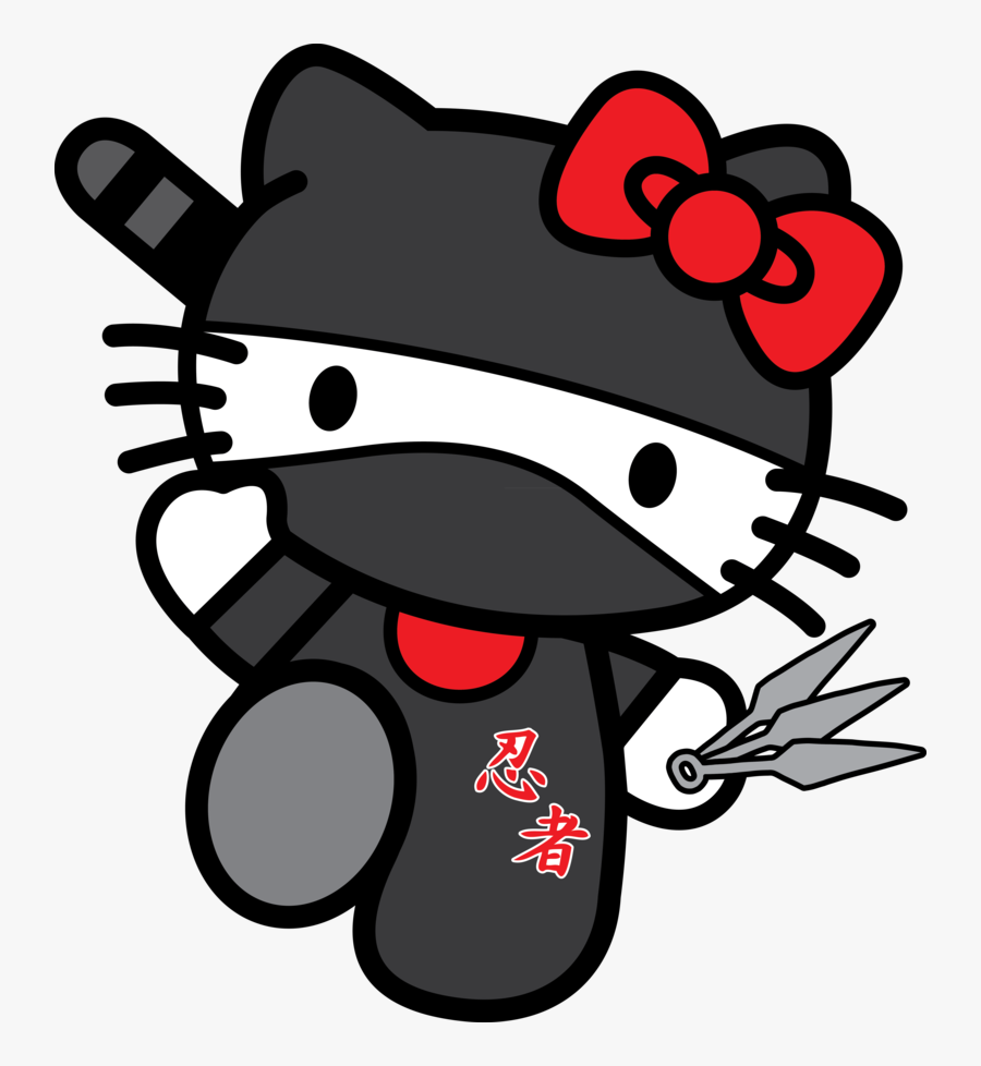 Hello Kitty Collection On Kam - Hello Kitty Ninja, Transparent Clipart