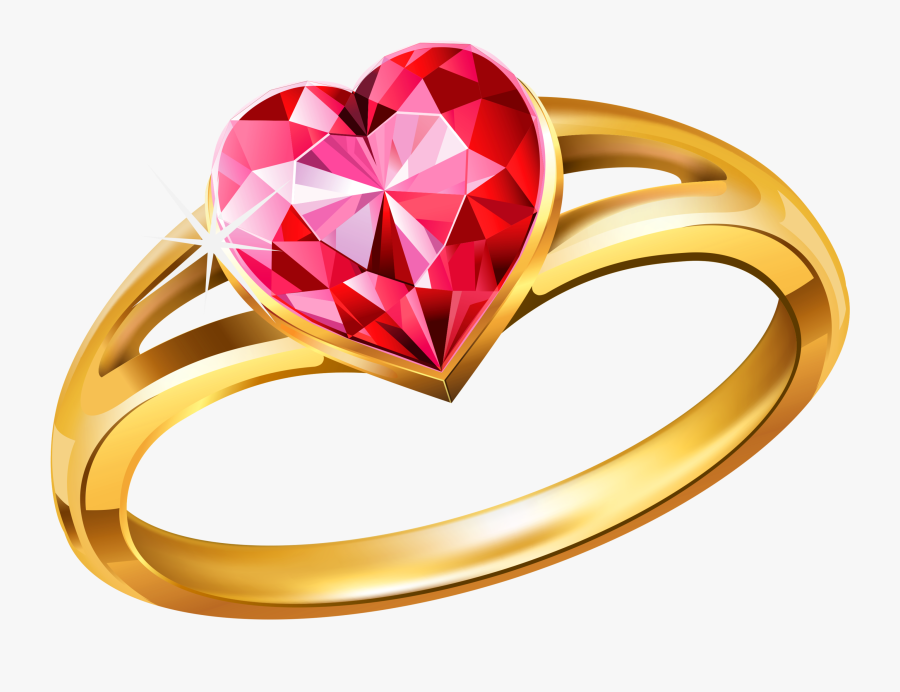 Wedding Diamond Ring Clipart - Ring Png, Transparent Clipart
