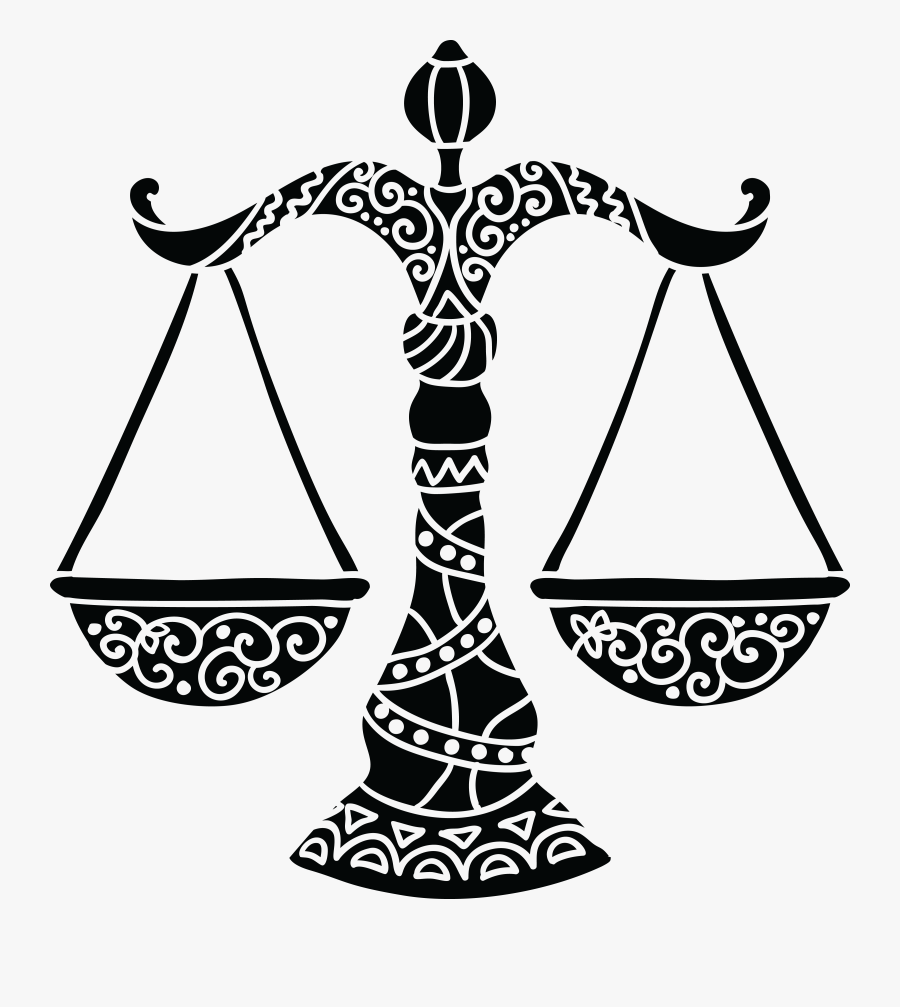 Free Clipart Of Horoscope Astrology Zodiac Libra Scales - Libra Png, Transparent Clipart