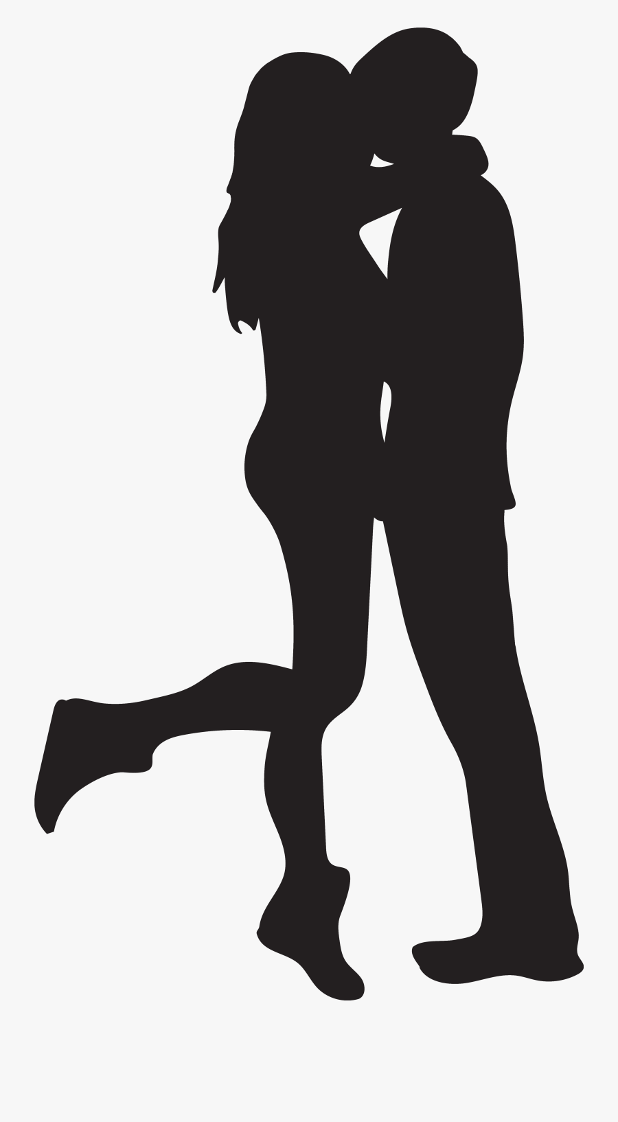 Hd Couple Kiss Clipart - Couple Png, Transparent Clipart