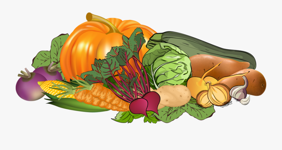 Free Clip Art Vegetables - Fruits And Vegetables Clipart Png, Transparent Clipart