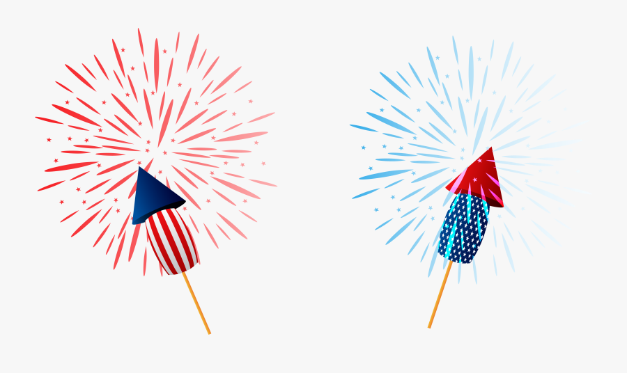 Sparklers Png Clipart Image - Transparent 4th Of July Fireworks, Transparent Clipart