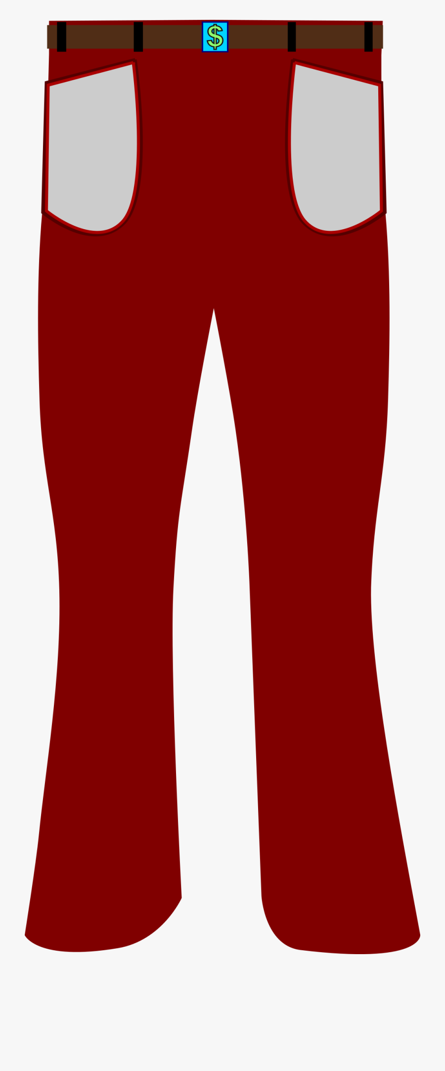 Transparent Pants Png - Red Pants Clipart, Transparent Clipart