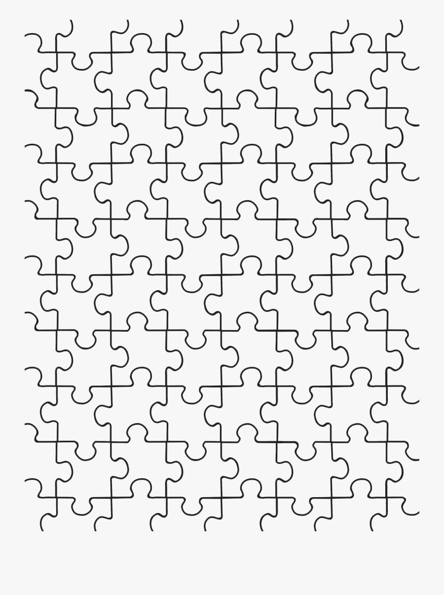Clip Art Black And White Jigsaw Puzzles Transparent