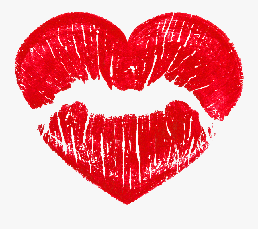 Love Kiss Heart Emoji, Transparent Clipart
