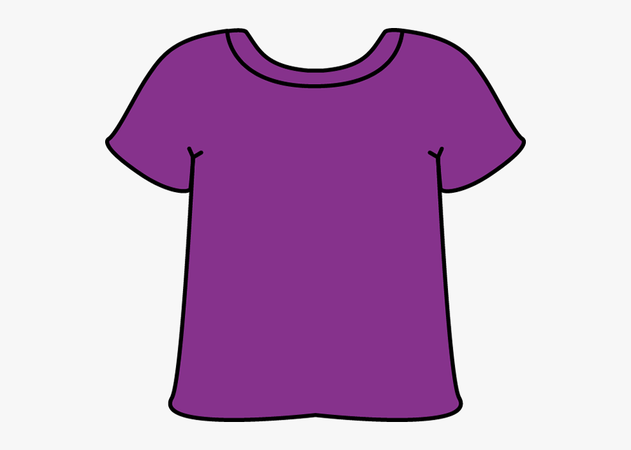 Comfy Girl Pants Clipart With Transparent Background - Purple T Shirt Clipart, Transparent Clipart