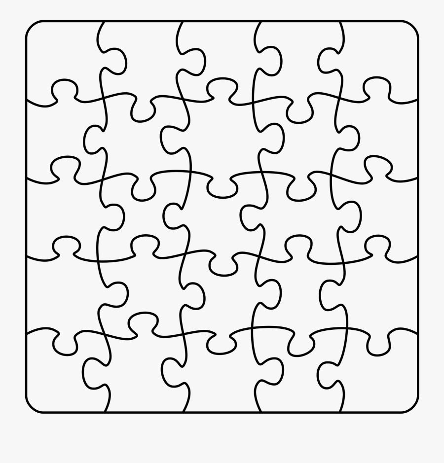 Share This Article - Puzzle Clipart Black And White, Transparent Clipart