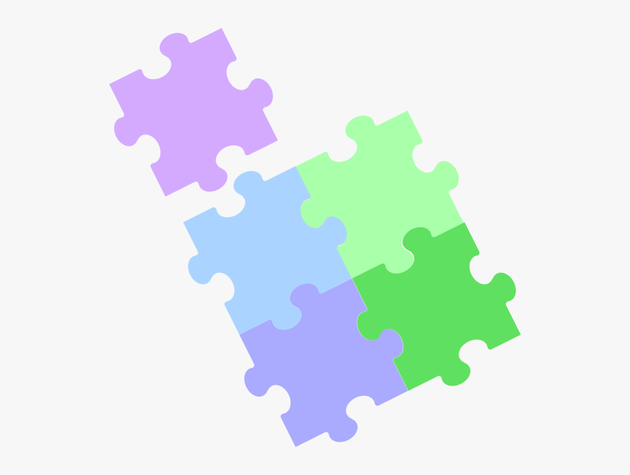 Jigsaw Puzzle - Autism Puzzle Piece Green, Transparent Clipart