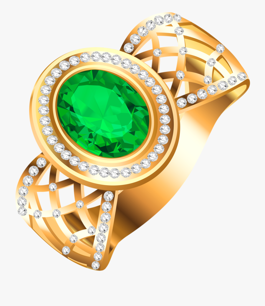 Anéis Pedras Preciosas, Transparent Clipart