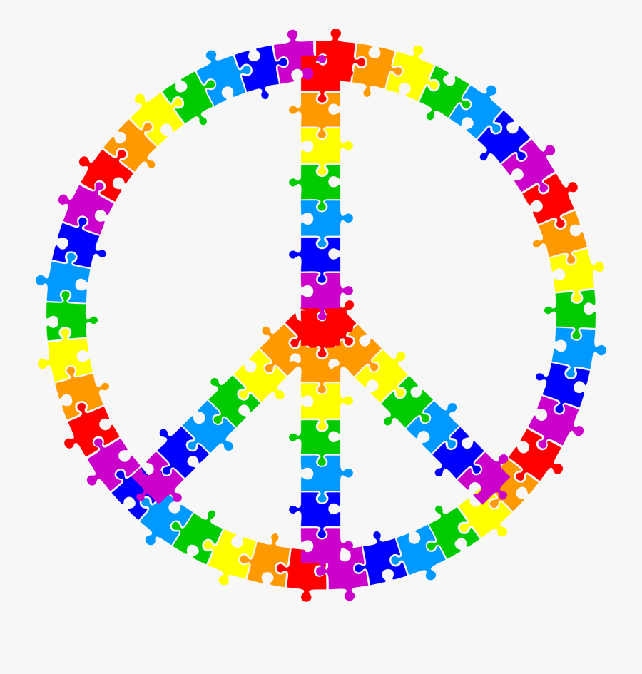 Peace Puzzle - Puzzle, Transparent Clipart