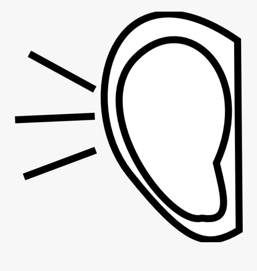 Ear Kiss Free Content Clip Art Listening Ears Cliparts - Clip Art, Transparent Clipart