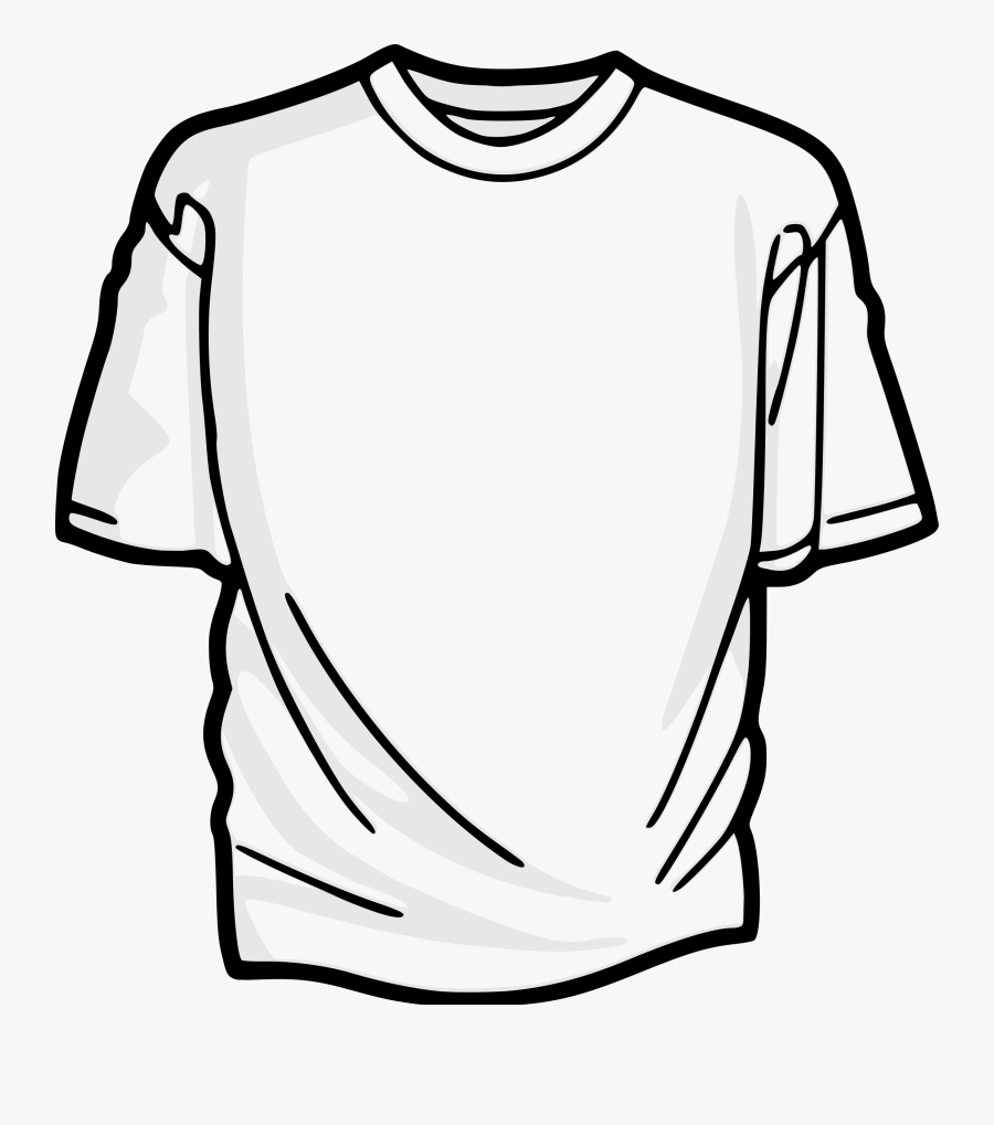 Clip Art Pants And Shirt Clipart - Cloth Black And White, Transparent Clipart