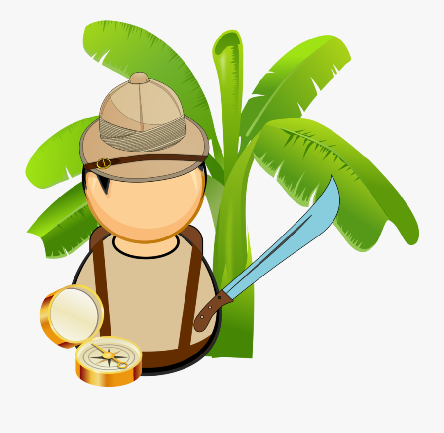Human Behavior,food,tree - Jungle Explorer Clipart Png, Transparent Clipart