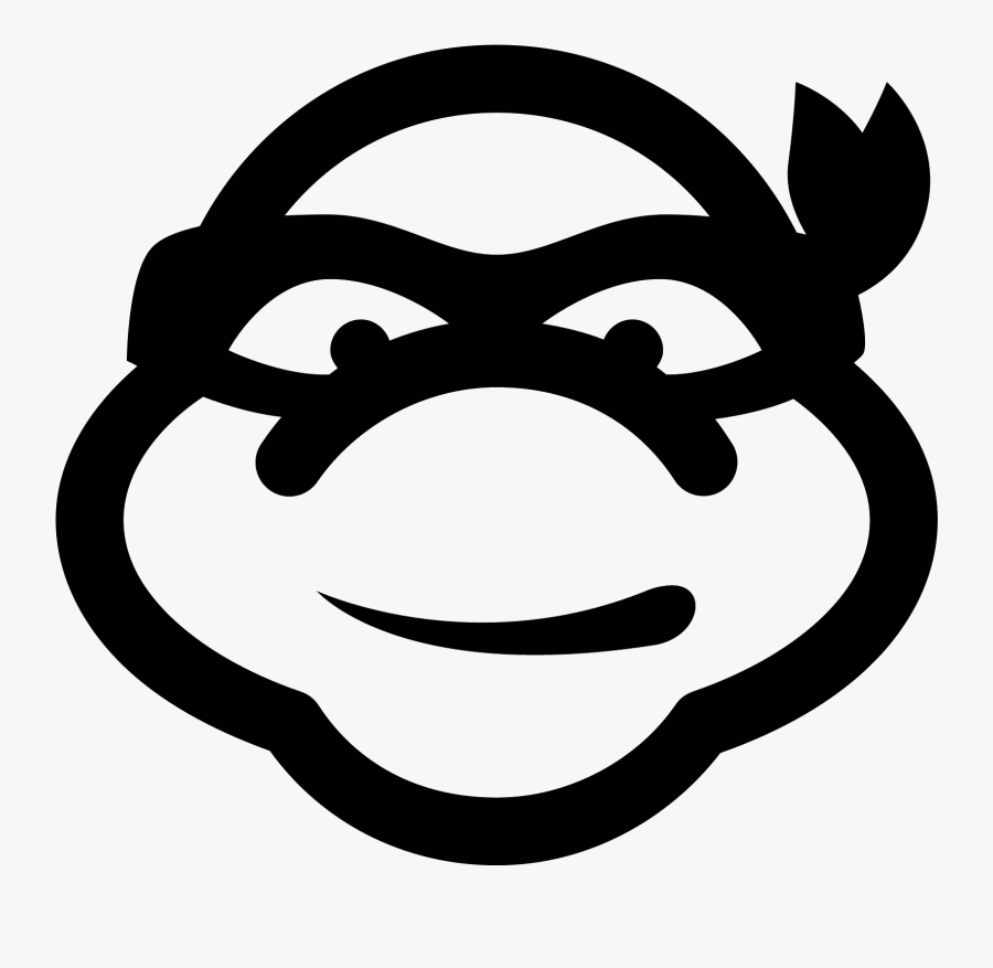 Ninja Turtles Face Png - Ninja Turtles Logo Png, Transparent Clipart