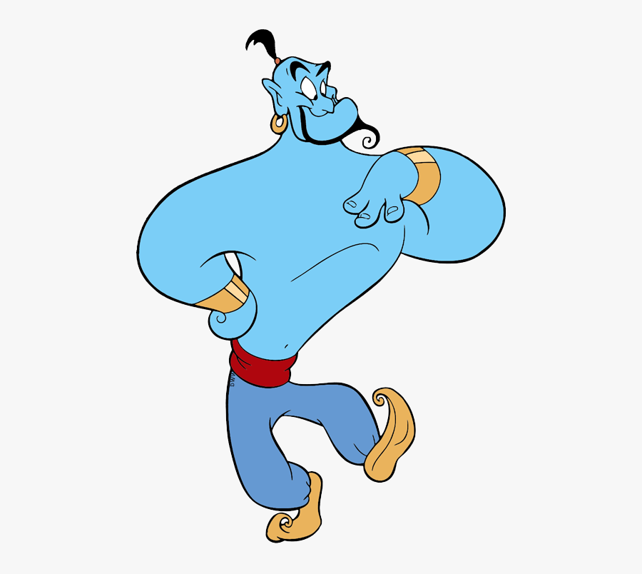 Aladdin S Clip Art - Genie Aladdin, Transparent Clipart