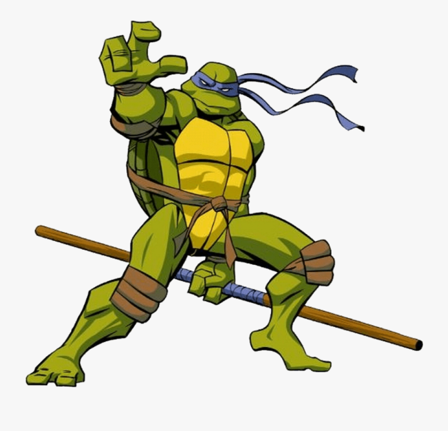29520 - Ninja Turtles Donatello Cartoon, Transparent Clipart