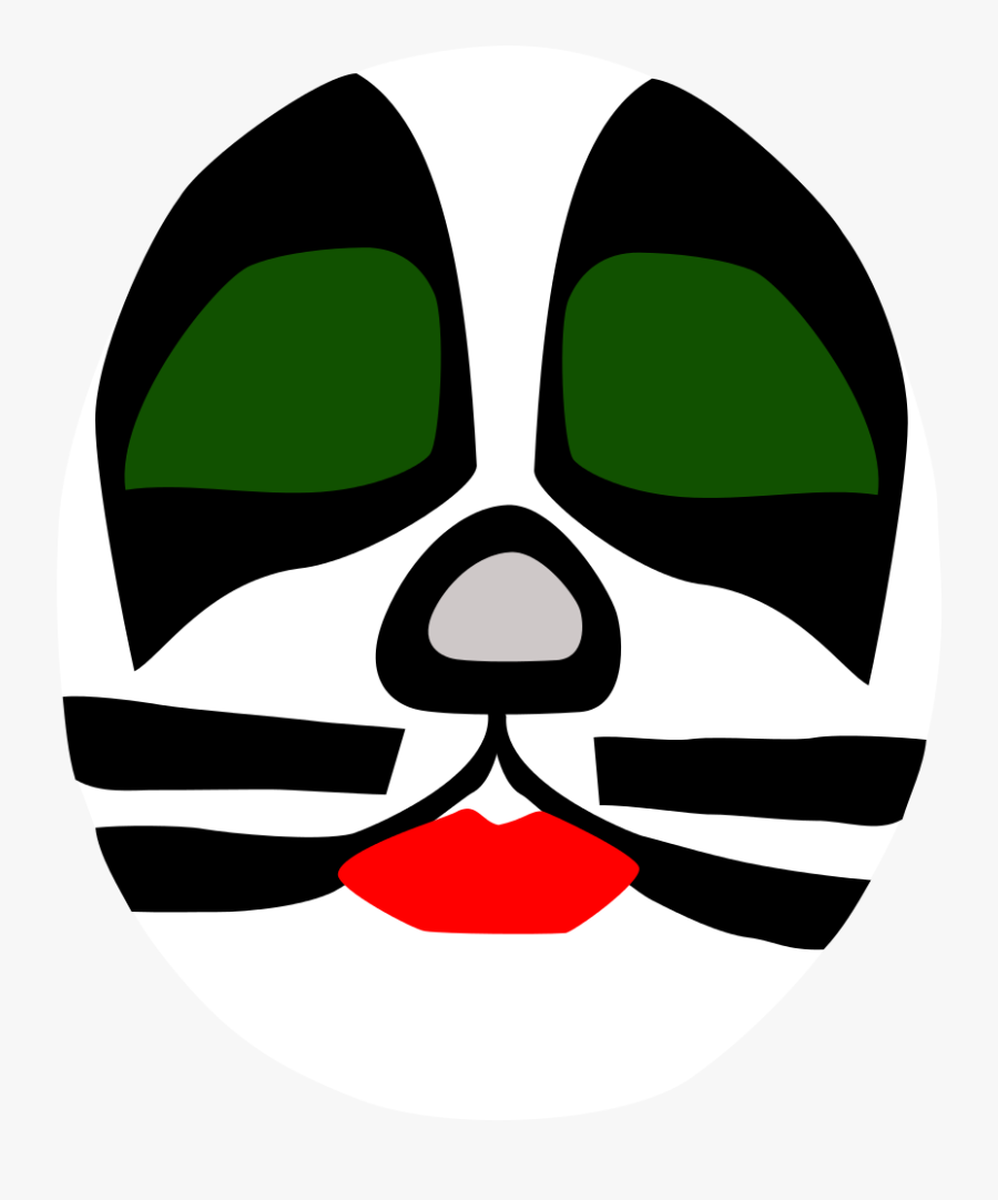 Kiss Band Png Download - Peter Criss Make Up, Transparent Clipart