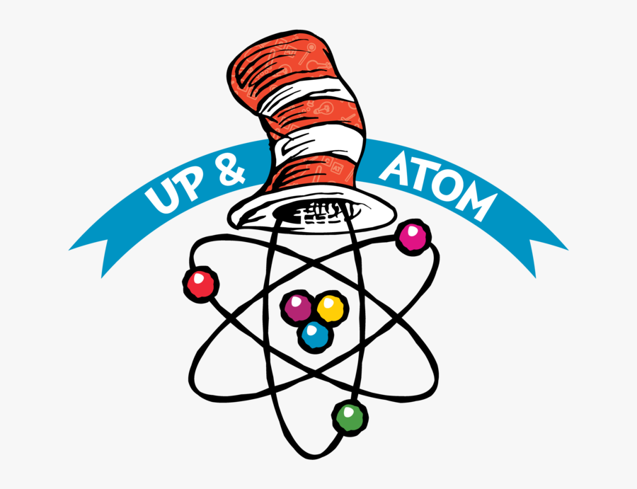 Seuss The Cat In The Hat 3d Wood Stacking Puzzle Clipart - Atom Symbol Transparent, Transparent Clipart