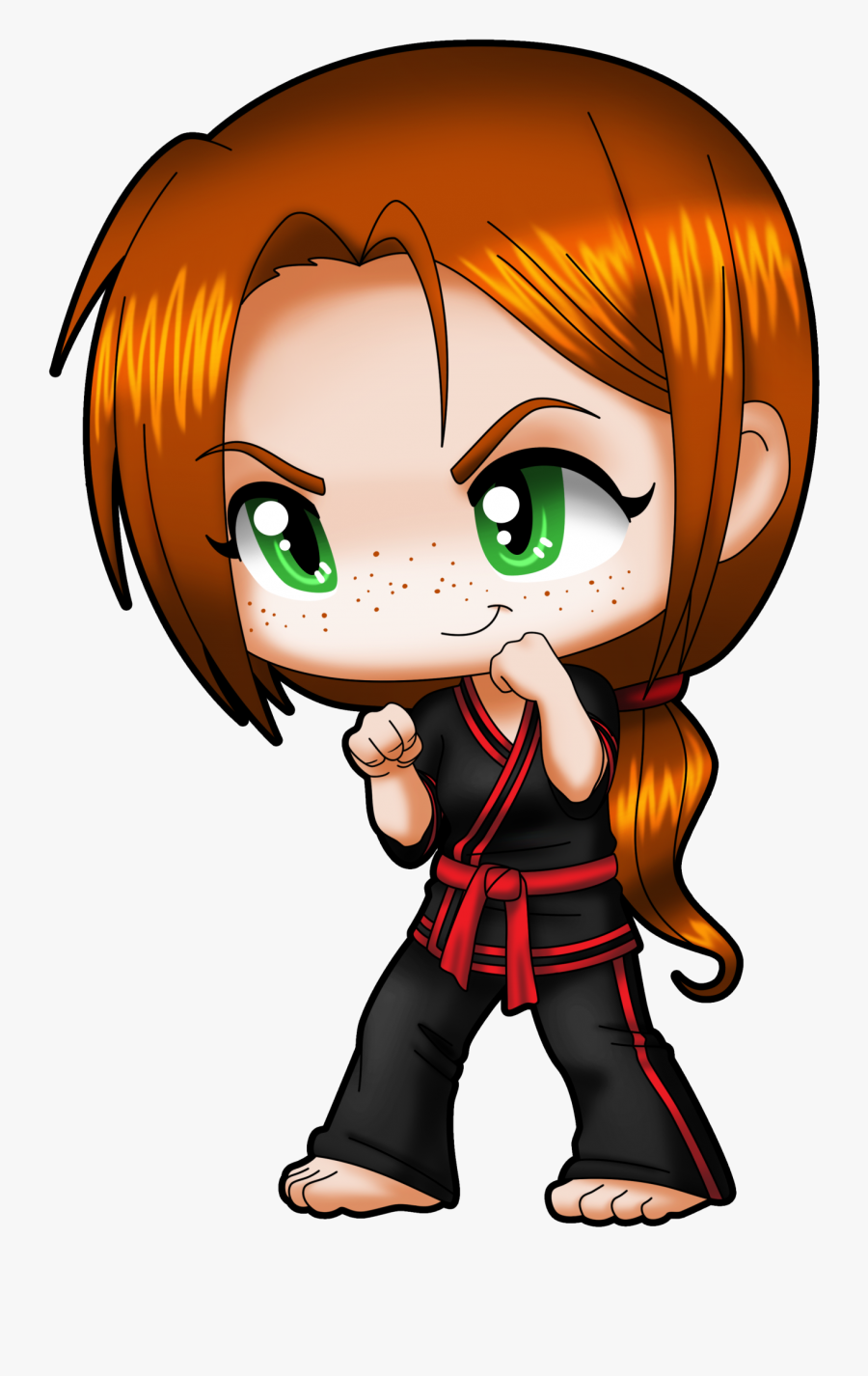 Kids Karate Horizon Martial - Black Circle, Transparent Clipart