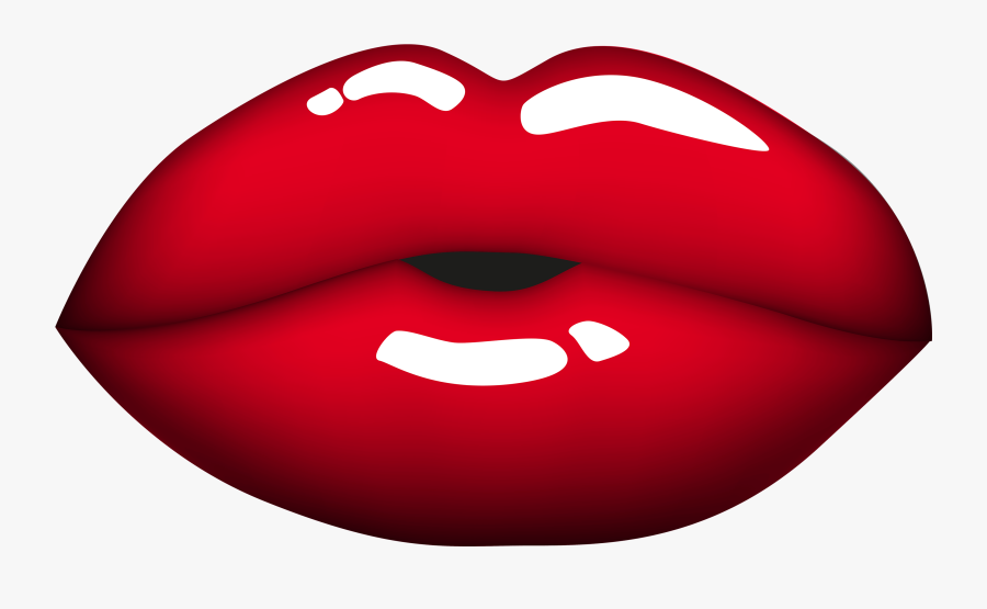 Red Lips Clipart Png, Transparent Clipart