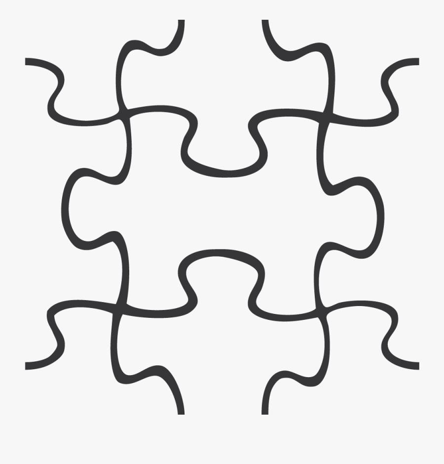 Free Jigsaw Transparent Images - Plantilla De Rompecabezas Png, Transparent Clipart