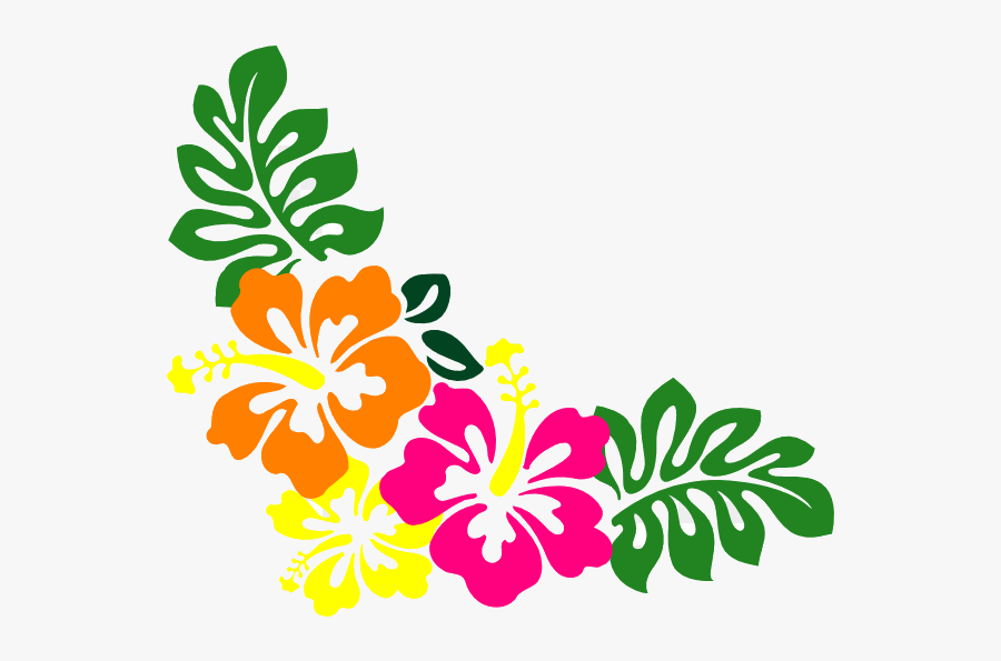Moana Maui Flower Boarder Gardening And Vegetables - Design Black And White, Transparent Clipart