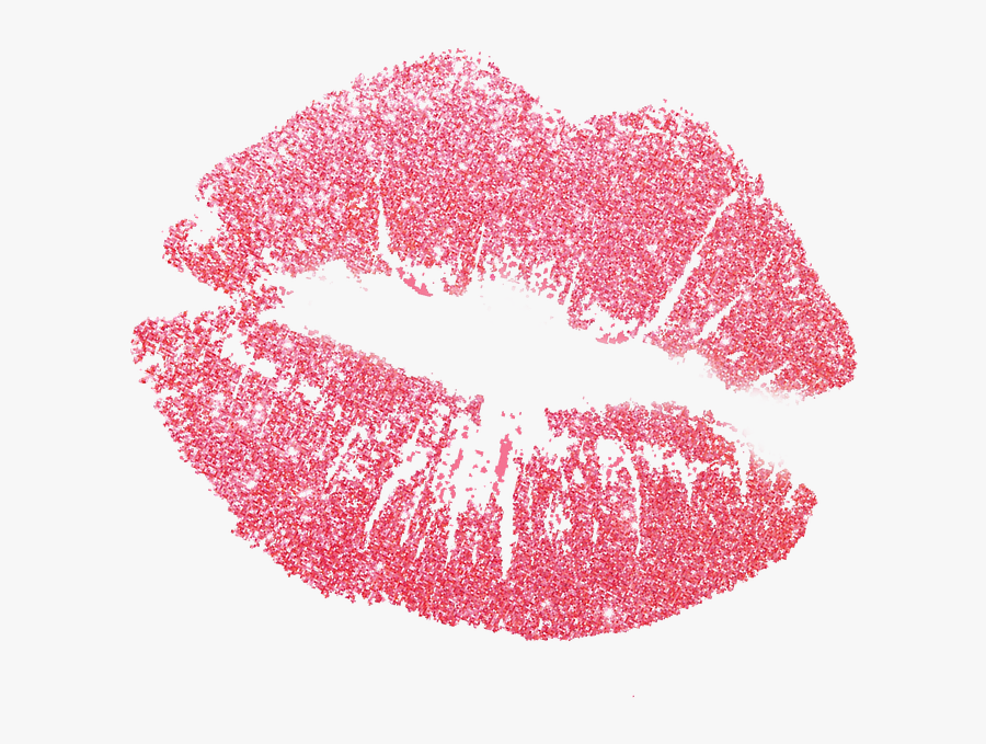 Mouth Images - Pink Lipstick Kiss, Transparent Clipart