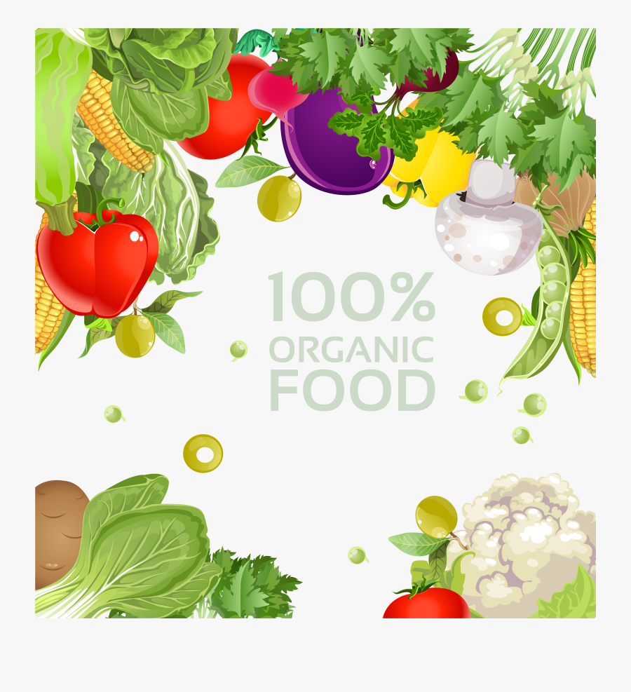 Organic Food Vegetarianism Diet Clip Art, Transparent Clipart