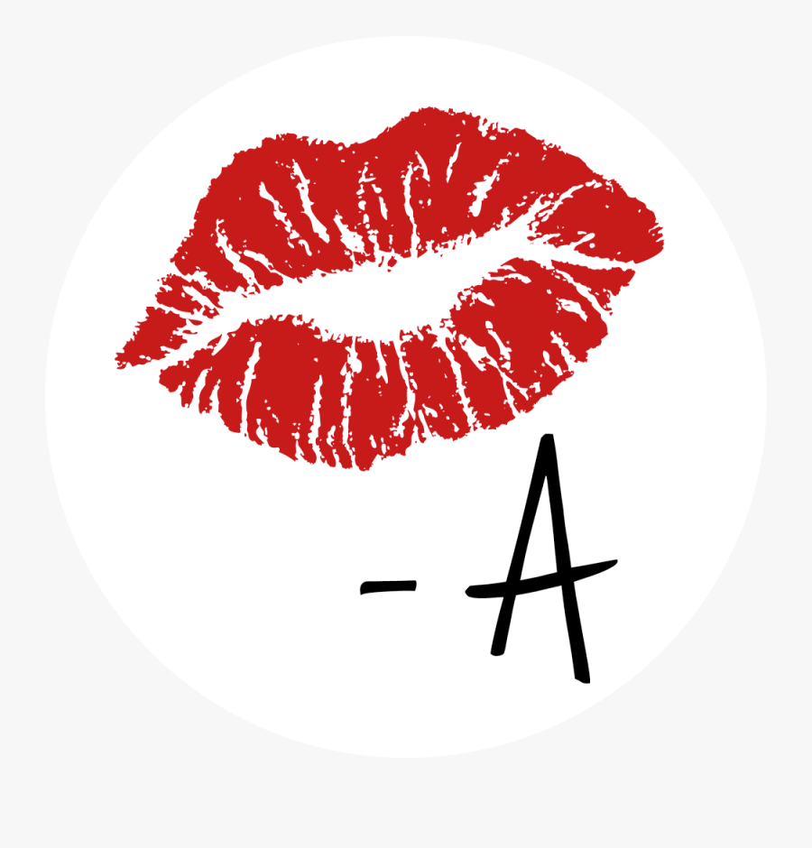 Transparent Alison Dilaurentis Png - Kiss Mark Transparent, Transparent Clipart