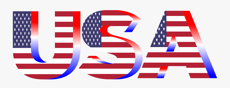 Transparent 4th Of July Png - Usa Word Transparent Background, Transparent Clipart