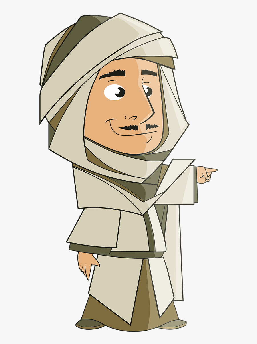 Arab Cartoon Png, Transparent Clipart
