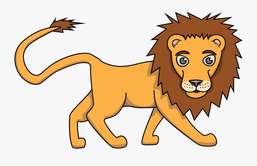 Easy Lion Drawing How To Draw Felix Jungle Buddies - Lion Drawing Easy, Transparent Clipart