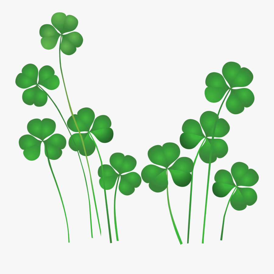 Clover Clipart Watercolor - St Patricks Day Transparent, Transparent Clipart
