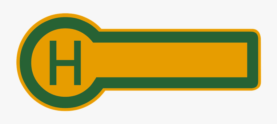 Bus Station, Bus Stop, Road Sign - Busbahnhof Schild, Transparent Clipart