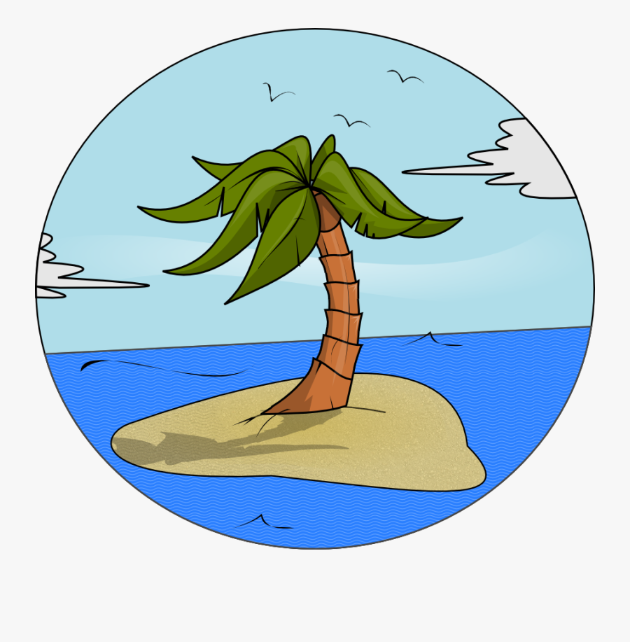 Island Clipart, Transparent Clipart