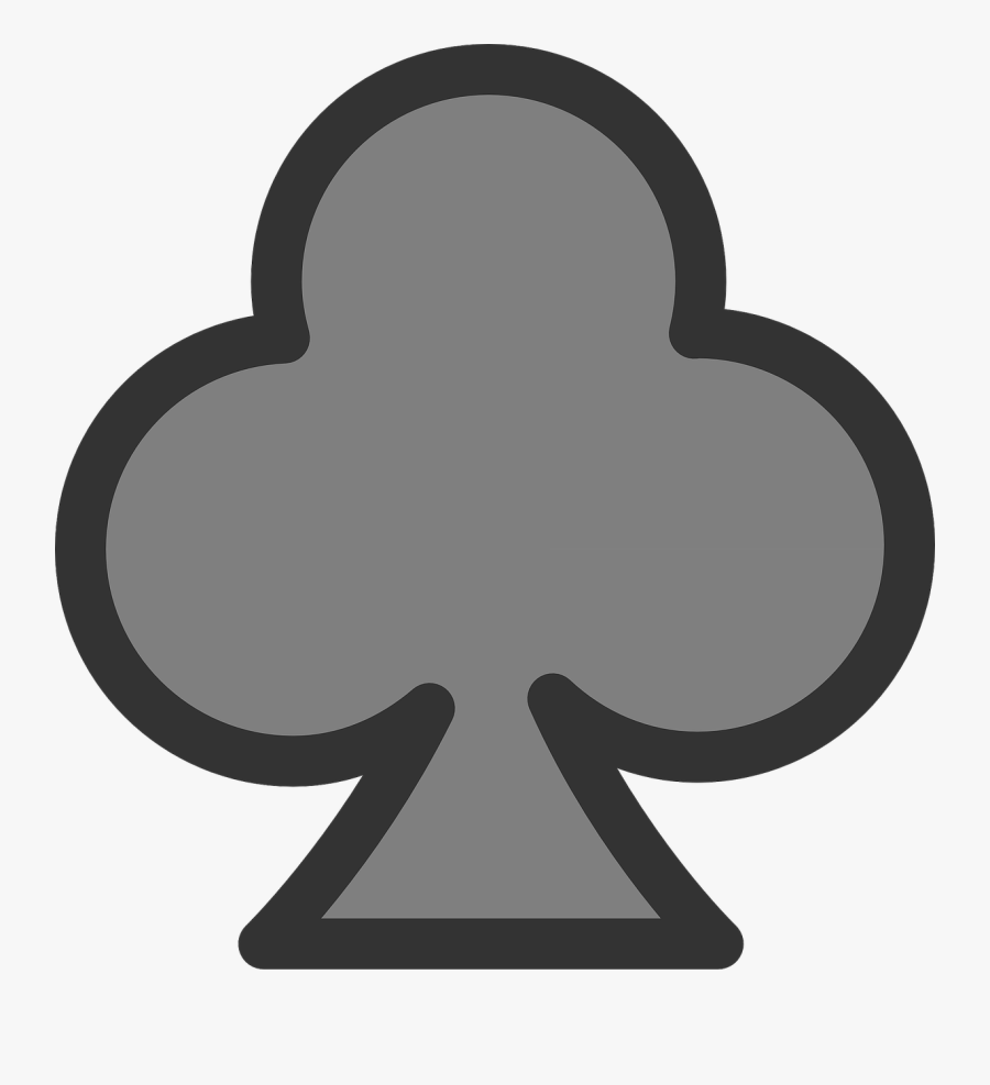 Clover Svg Clip Arts - Club Svg, Transparent Clipart